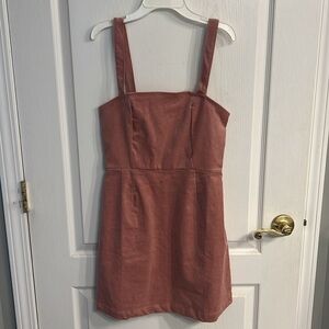 NWT pacsun mauve corduroy dress